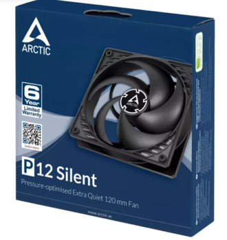 Arctic P12 Silent Кулер Оптимизированное давление 12cm (ACFAN00130A)