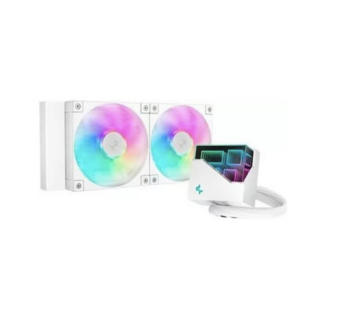 DeepCool LT240 Жидкостное охлаждение Intel / AMD (R-LT240-WHAMNC-G-1)