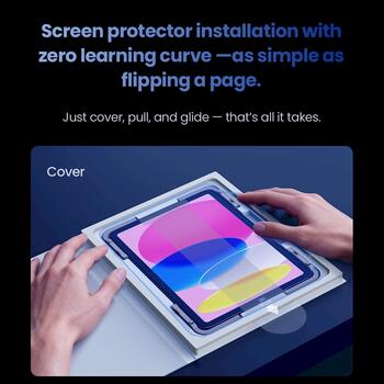 Nillkin Tempered Glass 0.4mm H+ (with applicator) Защитное Стекло для Apple iPad 10.9 2022/11 2025 (57983130121)