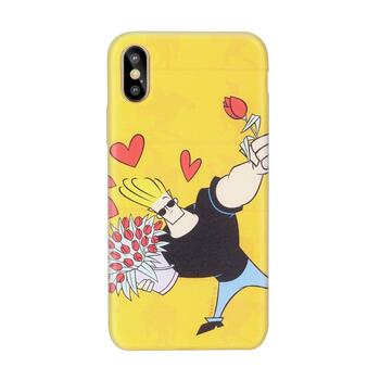 Cartoon Network Johnny Bravo Силиконовый чехол для Apple iPhone 5 / 5S / SE Love (CA-BC-IPH-5/5S-JB2)
