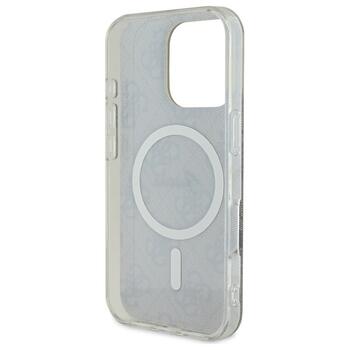 Guess GUHMP16LH4STW Hardcase IML 4G MagSafe Защитный чехол для iPhone 16 Pro 6.3