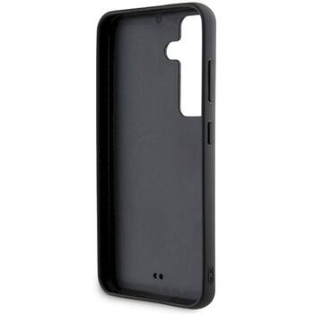 Karl Lagerfeld KLHCS24MHDSPRK Hardcase Rhinestone Metal Logo Aizsargapvalks priekš S24+ S926 / melns (KLHCS24MHDSPRK)