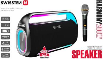 Swissten Harmony Bluetooth Колонка 200W (52109020)