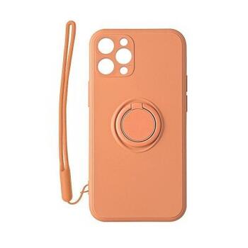Mocco Pastel Ring Silicone Back Case Силиконовый чехол для Samsung Galaxy S22 Plus 5G Оранжевый (MO-RING-SA-S22PL-OR)