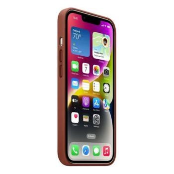 Apple Leather Magsafe Cover Чехол для Apple iPhone 14 (MPP73ZM/A)