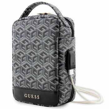 Guess Bag GCube Stripe Сумка для телефона / чёрный (GUHBHGCFSEK)