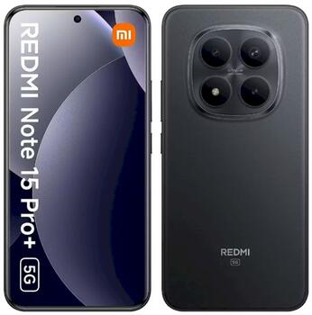 Xiaomi Redmi Note 15 Pro+ 5G Смартфон 12GB / 512GB Black (MZB0LW2EU)