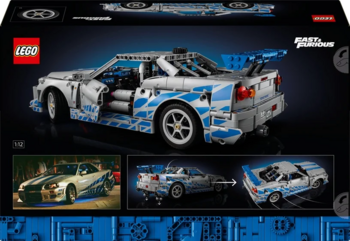LEGO TECHNIC 2 Fast 2 Furious Nissan Skyline GT-R (R34) 42210 Конструктор (42210)