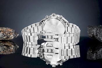 Giewont Chronograph Sapphire Vīriešu pulkstenis / sudraba-zils (GW7290-B3)