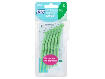 TePe Angle Interdental Brush Угловая межзубная щётка 6pc / 0,8 mm (7317400011622)