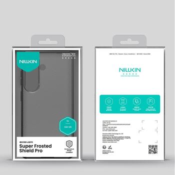 Nillkin Super Frosted PRO Back Cover Защитный чехол для Samsung Galaxy S26 / прозрачный чёрный (57983129421)