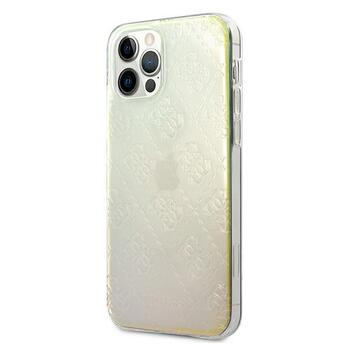 Guess GUHCP12L3D4GIRBL 4G 3D Pattern Collection Aizsargapvalks priekš iPhone 12 Pro Max 6,7