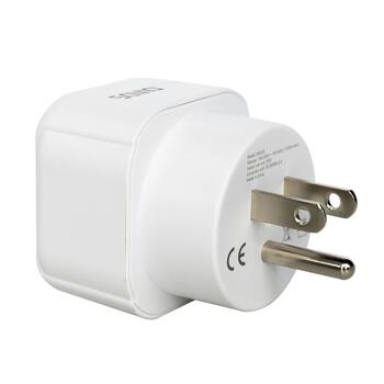 SAVIO AP-03 Travel Adapter Strāvas adapteris EU - US (AP-03)