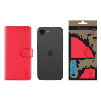 Tactical Field Notes Защитный чехол для Apple iPhone 16e / красный (TA-57983124310)