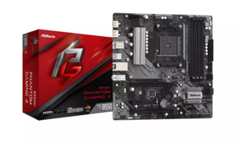 Asrock B550M Phantom Gaming 4 micro‑ATX Mātesplate (90-MXBE90-A0UAYZ)