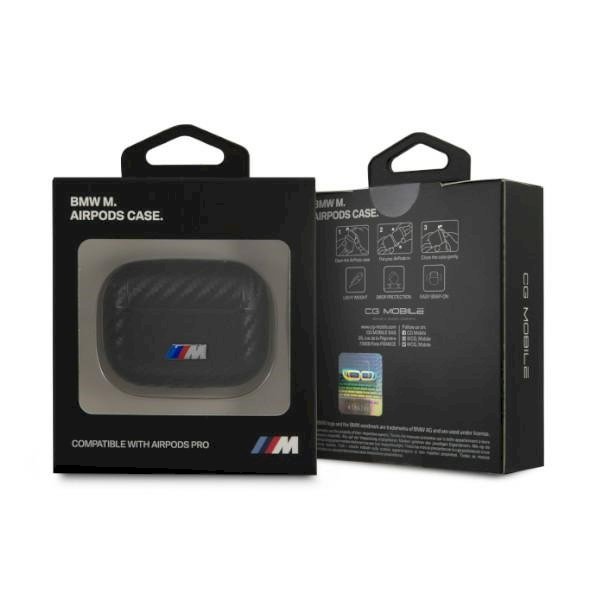 BMW BMAPWMPUCA AirPods Pro cover M Collection Защитный чехол для AirPods Pro / чёрный (BMAPWMPUCA)