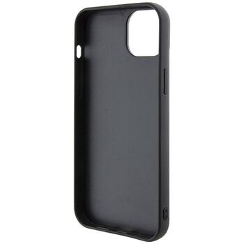 Ferrari Quilted Metal Logo Back Case Aizsargapvalks Priekš Apple iPhone 15 Plus (FEHCP15MRDUK)