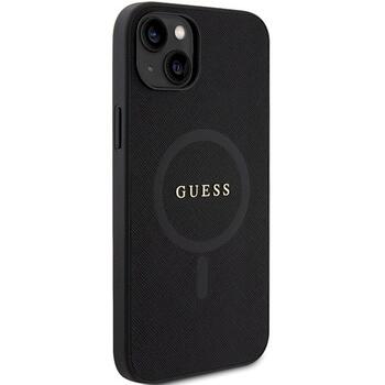 Guess GUHMP15MPSAHMCK Hardcase Saffiano MagSafe Защитный чехол для iPhone 15 Plus / 14 Plus 6.7