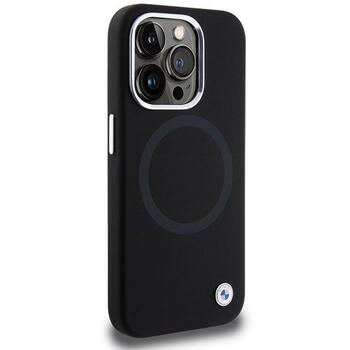 BMW BMHMP15LSILBK2 Aizmugurējais Apvalks Priekš Apple iPhone 15 Pro (BMHMP15LSILBK2)