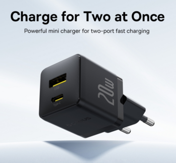 Baseus Palm USB / USB-C Зарядное устройство 20W (P10111608113-00)