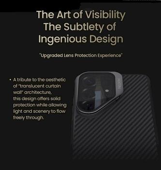 Nillkin CarboProp Aramid Magnetic Case Защитный чехол для Samsung Galaxy S26 Ultra / чёрный (57983129404)