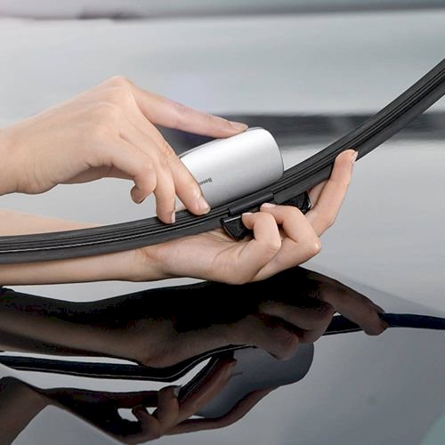 Baseus CRXFQ-0S Car Tool Rain Wing Ремонтник стеклоочистителей, алюминиевый сплав / серебристый (CRXFQ-0S)