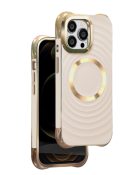 Mocco Circle Glam MagSafe Case Защитный Чехол для Apple iPhone 14 Pro (MC-CMS-IPH-14PR-PI)