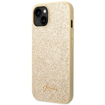 Guess GUHCP14MHGGSHD Glitter Script Защитный чехол для iPhone 14 Plus/15 Plus 6.7