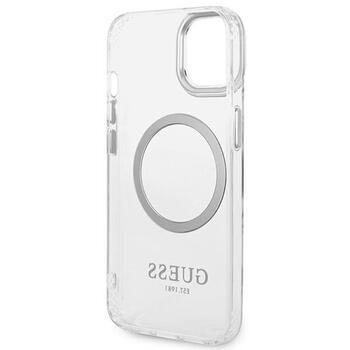 Guess GUHMP14MHTRMS Metal Outline Magsafe Защитный чехол для iPhone 14 Plus / 15 Plus 6.7