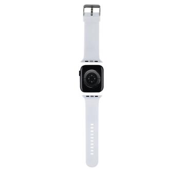 Karl Lagerfeld Karl and Choupette Head NFT Ремешек для часов для Apple Watch 42/44/45/46/49 / белый (KLAWLSLKCNH)