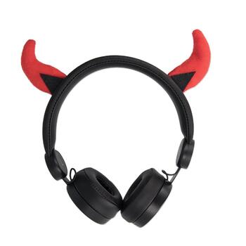 Forever AMH-100 Devil Универсальные наушники для Детей С проводом 1.2m / LED Ушки (GSM041680)
