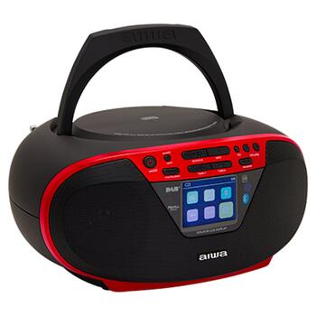 Aiwa BBTU-500DAB Bluetooth Boombox Mūzikas centrs (BBTU-500DAB/RD)