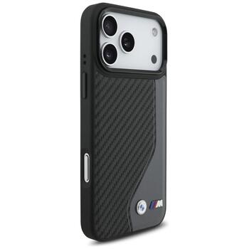 BMW M Carbon Logo MagSafe Case Aizsargapvalks priekš Apple iPhone 17 Pro Max (BMHMP17X25PCCSCAK)