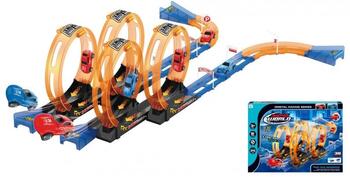 RoGer Burning Loop Sacīkšu trase + Automašīnas 38 gab. (RO-6688-262)