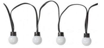 Nedis SmartLife Vieda LED Apgaismojuma Virtene 8m (WIFILP02C48)