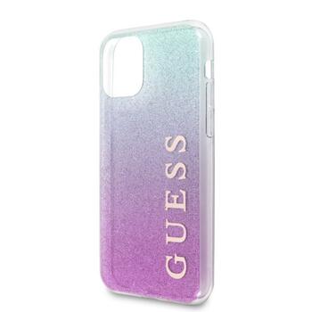Guess GUHCN65PCUGLPBL Hardcase Glitter Gradient Защитный чехол для iPhone 11 Pro Max / pink blue (GUHCN65PCUGLPBL)