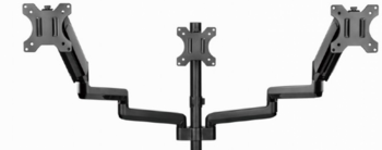 Gembird MA-DA3-01 Mounting Arm Galda Stiprinājums Priekš 3x Monitoriem (MA-DA3-01)
