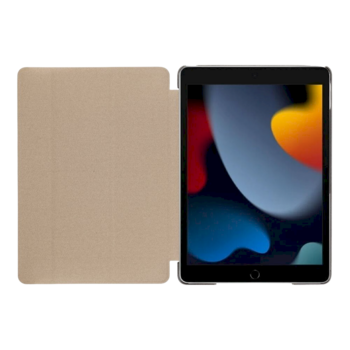 Tactical Book Tri Fold Case Planšetdatoru maciņš priekš iPad 10.2 2019/2020/2021 / melns (TA-2451297)