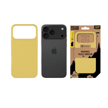 Tactical MagForce Velvet Smoothie Cover Защитный чехол для Apple iPhone 17 Pro Max / банановый (TA-57983126669)