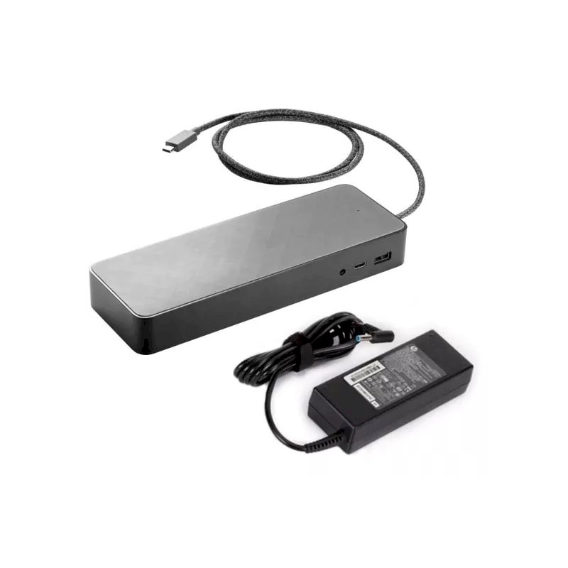 HP USB-C Universal Docking Station 2x DP / RJ45 / 90W (Refurbished) (1MK33AA(REF))