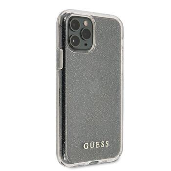 Guess GUHCN58PCGLSI Glitter Hardcase Защитный чехол для iPhone 11 Pro / серебристый (GUHCN58PCGLSI)