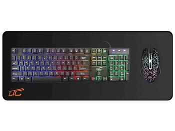Lamex LXKM203 LTC 3in1 Spēļu datoru komplekts (pele, klaviatūra, paliktnis) (LXKM203)