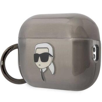 Karl Lagerfeld Ikonik Karl Lagerfeld Защитный чехол для Airpods Pro 2 (2022/2023) / чёрный (KLAP2HNIKTCK)