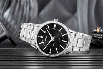 CASIO MTP-1303PD-1AVEG Vīriešu pulkstenis / sudraba (MTP-1303PD-1AVEG)