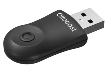 Ottocast CA505-T MINI Беспроводной CarPlay и Android Auto адаптер 2in1 (CA505-T)