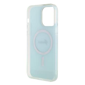 Guess IML Iridescent MagSafe Back Case Защитный Чехол для Apple iPhone 15 Pro Max (GUHMP15XHITSQ)