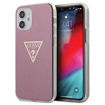 Guess GUHCP12SPCUMPTPI Metallic Collection Защитный чехол для iPhone 12 mini 5,4