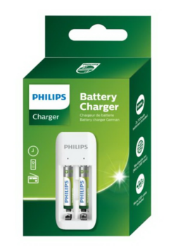 Philips SCB2070NB/00 Bateriju lādētājs 2xAAA 700mAh (SCB2070NB/00)