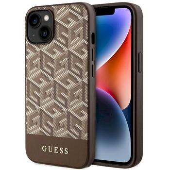 Guess GUHMP14MHGCFSEW GCube Stripes MagSafe Защитный чехол для iPhone 14 Plus / 15 Plus 6.7
