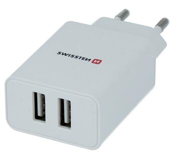 Swissten Premium Зарядное устройство USB 2.1А / 10.5W (SW-21A105W-WH)